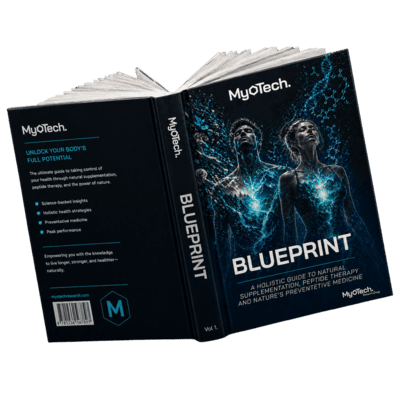 Transparent preview of The MYOTECH Blueprint open front cover